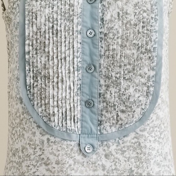 J. Crew Delphinium floral silk button-down dress 0 - Picture 7 of 8